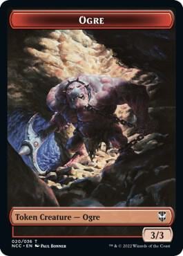 Ogre // Insect Double-Sided Token, Commander: Streets of New Capenna 20 // 24