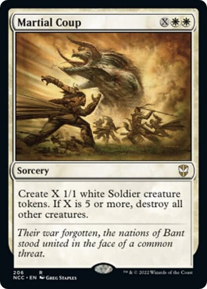 Martial Coup, Commander: Streets of New Capenna 206