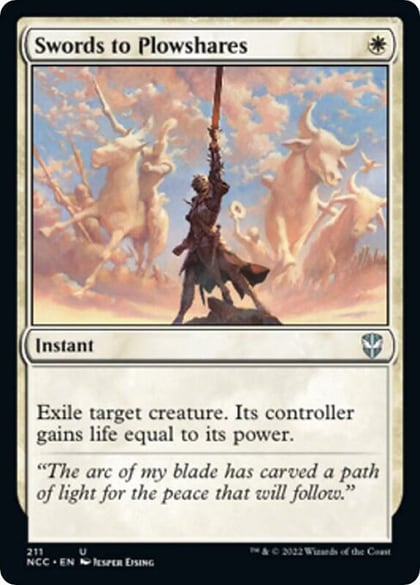 Swords to Plowshares, Commander: Streets of New Capenna 211