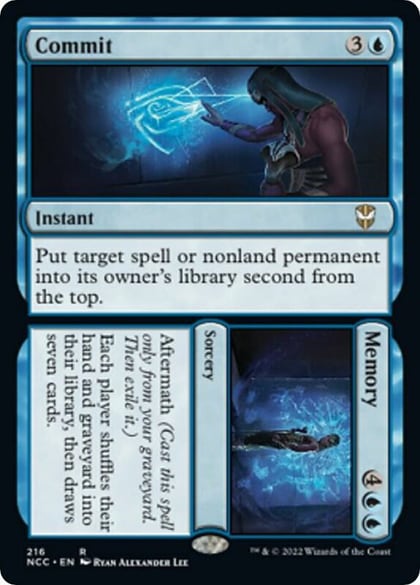 Commit // Memory, Commander: Streets of New Capenna 216