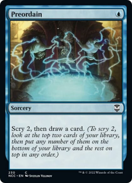 Preordain, Commander: Streets of New Capenna 230
