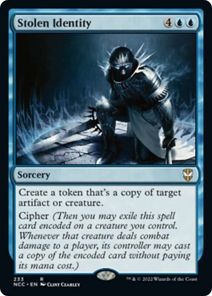 Stolen Identity, Commander: Streets of New Capenna 233
