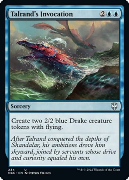 Talrand's Invocation, Commander: Streets of New Capenna 234