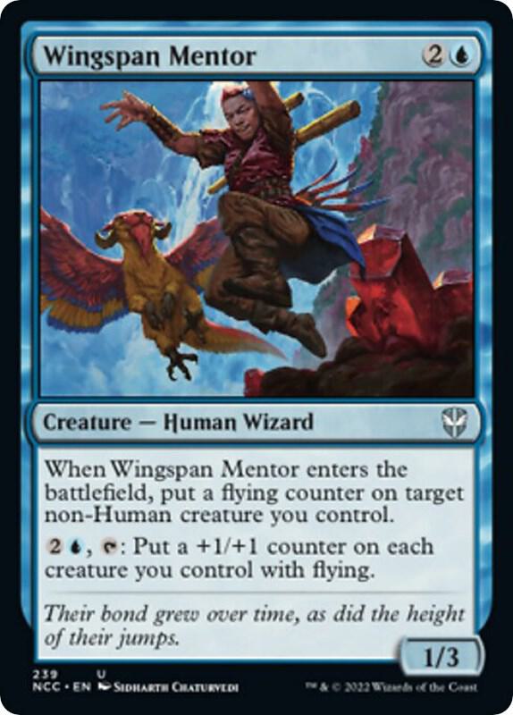 Wingspan Mentor, Commander: Streets of New Capenna 239
