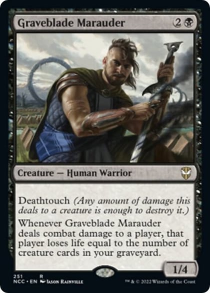 Graveblade Marauder, Commander: Streets of New Capenna 251