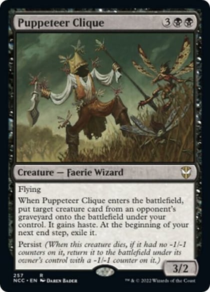 Puppeteer Clique, Commander: Streets of New Capenna 257