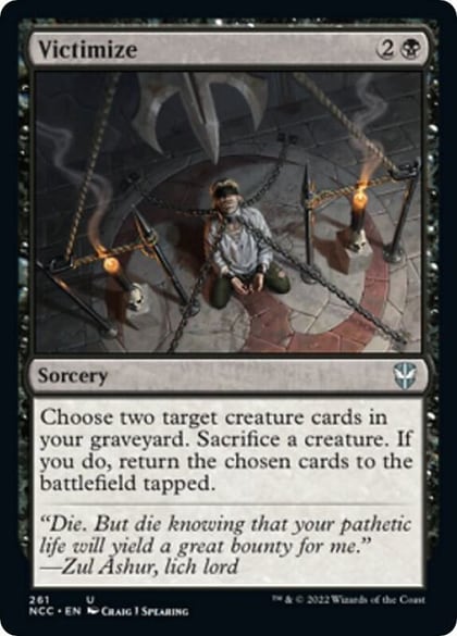 Victimize, Commander: Streets of New Capenna 261