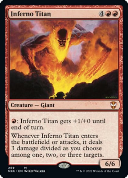 Inferno Titan, Commander: Streets of New Capenna 269