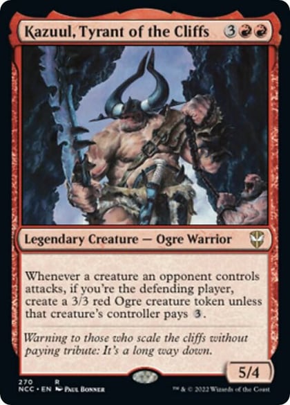 Kazuul, Tyrant of the Cliffs, Commander: Streets of New Capenna 270