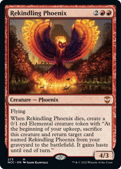 Rekindling Phoenix, Commander: Streets of New Capenna 273
