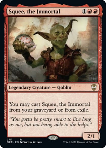 Squee, the Immortal, Commander: Streets of New Capenna 275