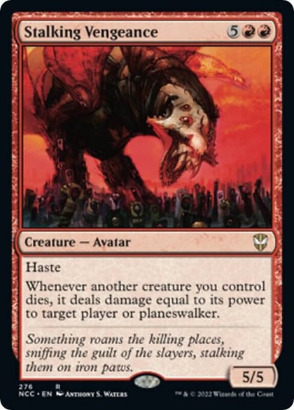 Stalking Vengeance, Commander: Streets of New Capenna 276