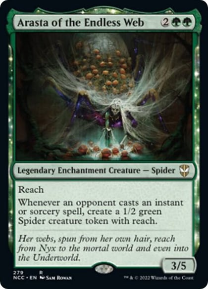 Arasta of the Endless Web, Commander: Streets of New Capenna 279