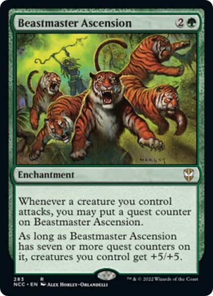 Beastmaster Ascension, Commander: Streets of New Capenna 283