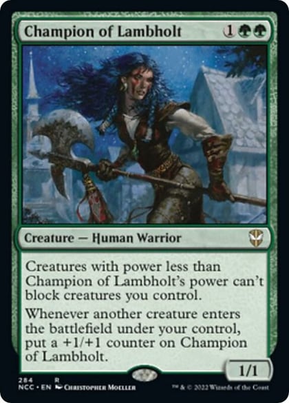 Champion of Lambholt, Commander: Streets of New Capenna 284