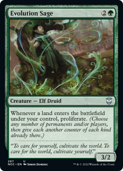 Evolution Sage, Commander: Streets of New Capenna 287