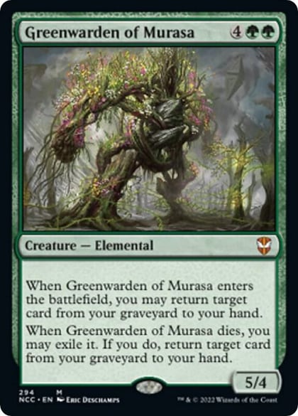 Greenwarden of Murasa, Commander: Streets of New Capenna 294