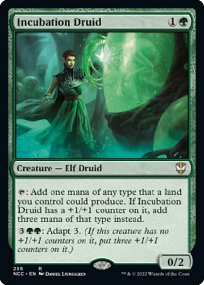 Incubation Druid, Commander: Streets of New Capenna 296