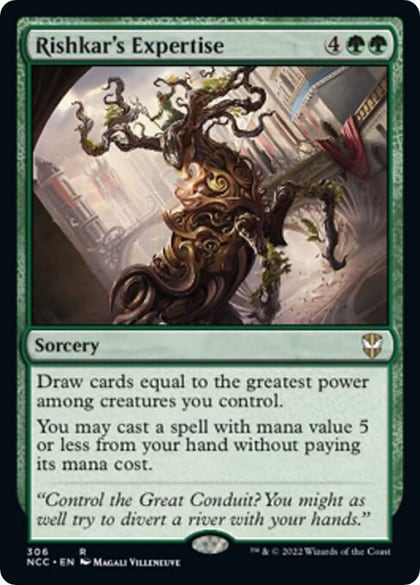 Rishkar's Expertise, Commander: Streets of New Capenna 306