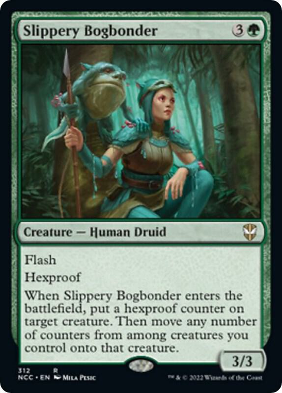 Slippery Bogbonder, Commander: Streets of New Capenna 312