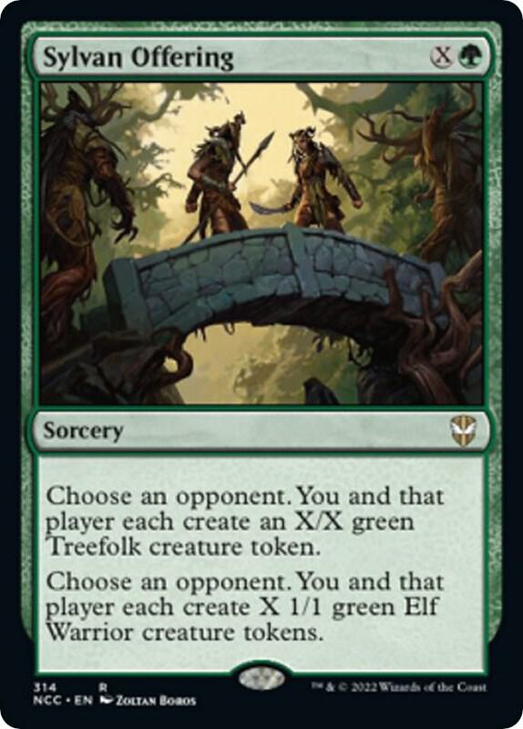 Sylvan Offering, Commander: Streets of New Capenna 314
