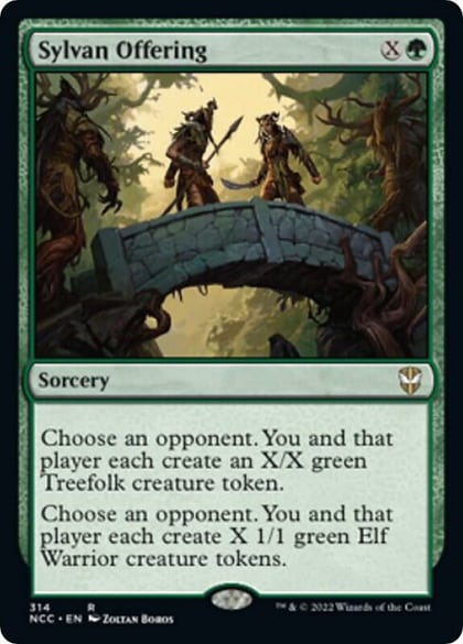 Sylvan Offering, Commander: Streets of New Capenna 314