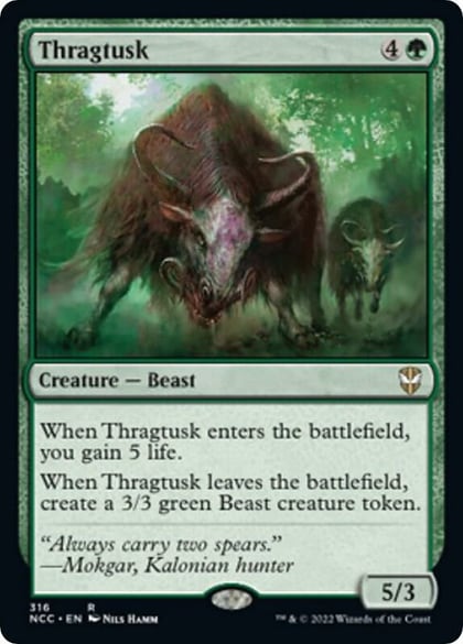 Thragtusk, Commander: Streets of New Capenna 316