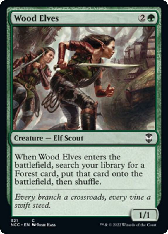 Wood Elves, Commander: Streets of New Capenna 321