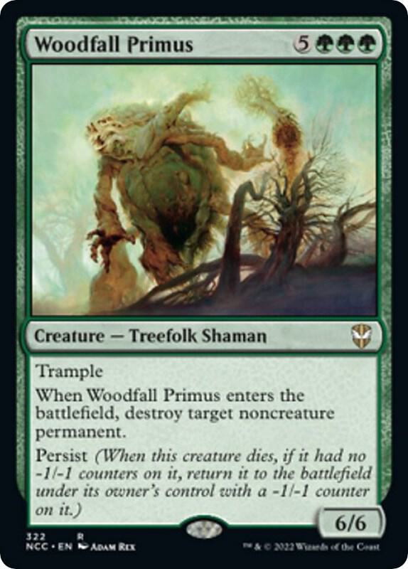 Woodfall Primus, Commander: Streets of New Capenna 322