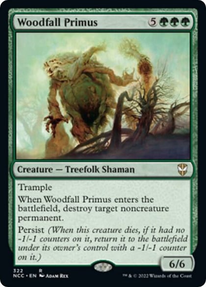 Woodfall Primus, Commander: Streets of New Capenna 322