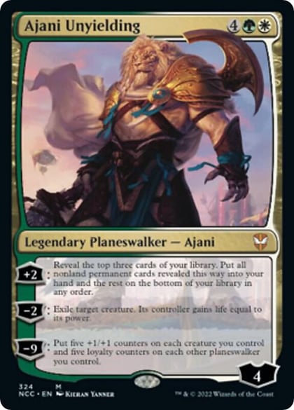 Ajani Unyielding, Commander: Streets of New Capenna 324