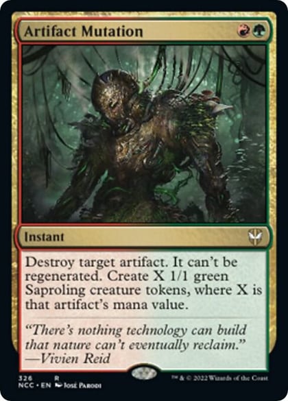 Artifact Mutation, Commander: Streets of New Capenna 326