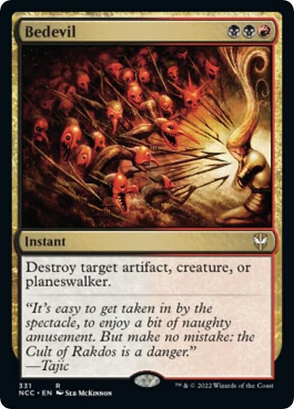 Bedevil, Commander: Streets of New Capenna 331