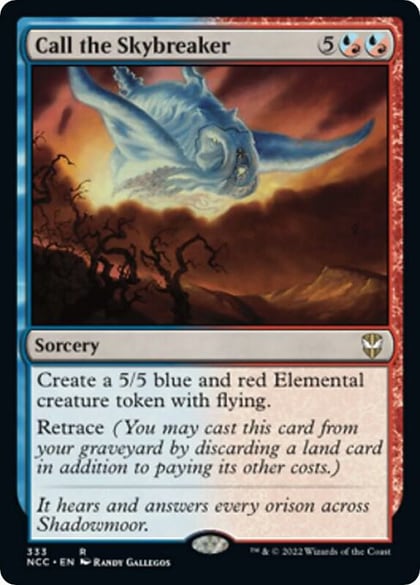 Call the Skybreaker, Commander: Streets of New Capenna 333