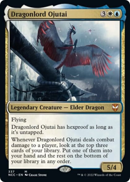 Dragonlord Ojutai, Commander: Streets of New Capenna 337