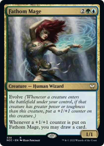 Fathom Mage, Commander: Streets of New Capenna 339