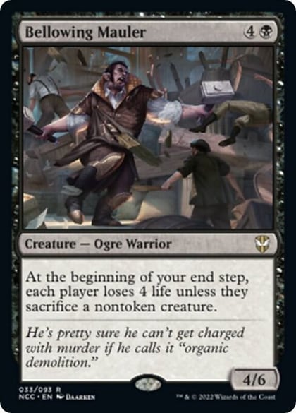 Bellowing Mauler, Commander: Streets of New Capenna 33