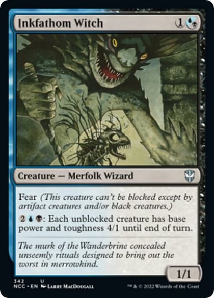 Inkfathom Witch, Commander: Streets of New Capenna 342