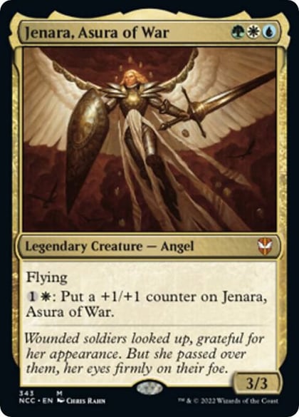 Jenara, Asura of War, Commander: Streets of New Capenna 343