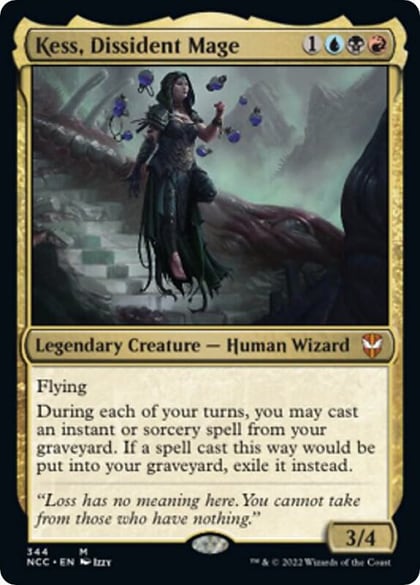Kess, Dissident Mage, Commander: Streets of New Capenna 344