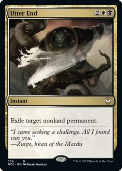 Utter End, Commander: Streets of New Capenna 356