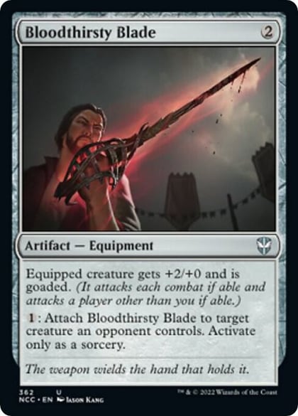 Bloodthirsty Blade, Commander: Streets of New Capenna 362