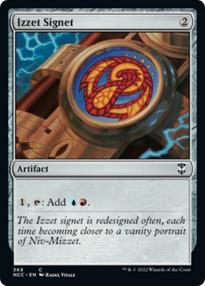 Izzet Signet, Commander: Streets of New Capenna 369