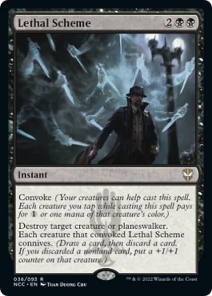 Lethal Scheme, Commander: Streets of New Capenna 36