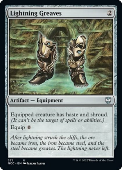 Lightning Greaves, Commander: Streets of New Capenna 371