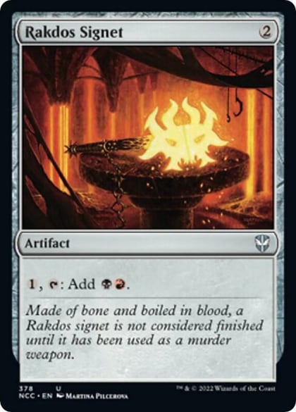 Rakdos Signet, Commander: Streets of New Capenna 378