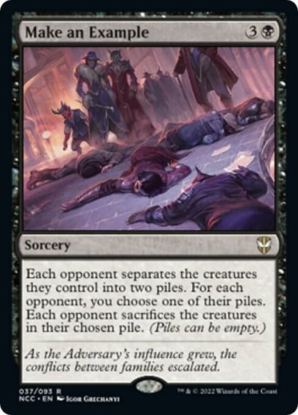 Make an Example, Commander: Streets of New Capenna 37