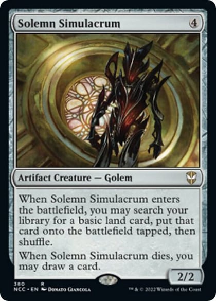Solemn Simulacrum, Commander: Streets of New Capenna 380
