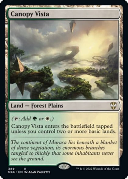 Canopy Vista, Commander: Streets of New Capenna 389