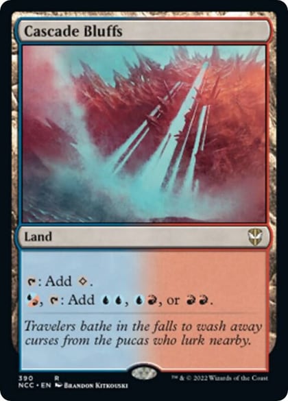 Cascade Bluffs, Commander: Streets of New Capenna 390